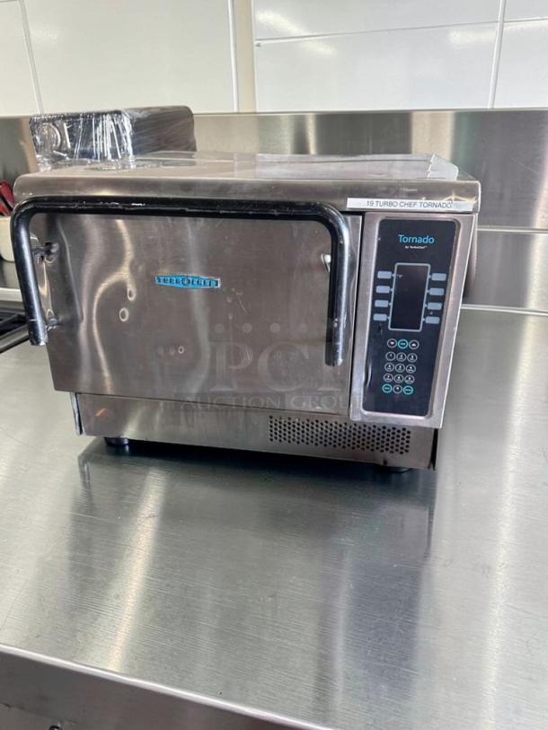 TurboChef Tornado NGC rapid cook oven in premium condition, stainless steel, UL listed, fully tested, model TCH-L-OVEN-0562.