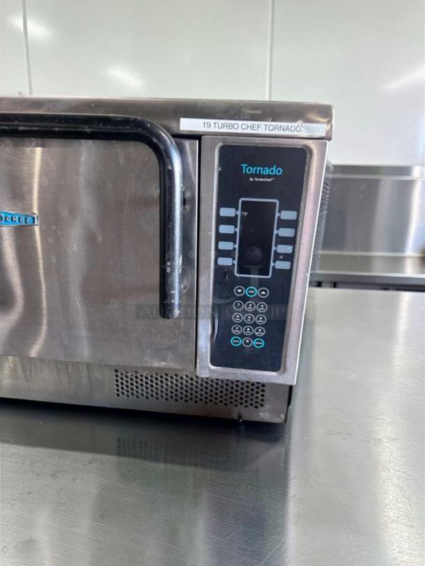 TurboChef Tornado NGC commercial rapid cook oven in premium condition, stainless steel, fully operational, with digital controls.