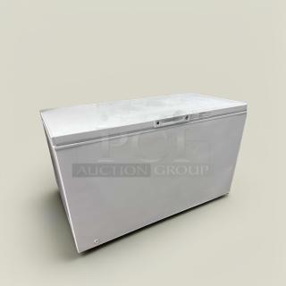Electrolux FFCL1542AW chest freezer, excellent condition, commercial use, 115V, UL listed, fully tested and operational.