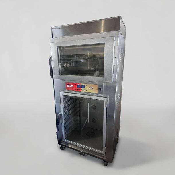 Nu-Vu SUB-123P commercial oven/proofer combo, premium condition, 208V 3 phase, UL listed, fully tested, operational.
