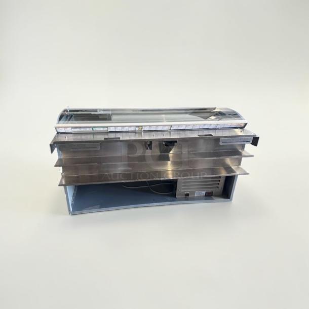 Duke Sub-CP-TC48M 48" refrigerated prep table in excellent condition, stainless steel, fully tested, operational.