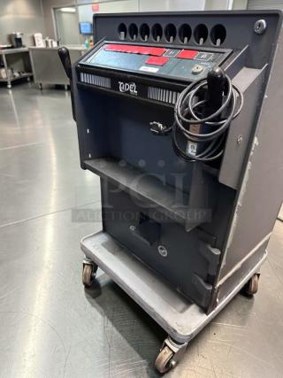 Tidel TACC-IIa currency deposit safe, UL listed, fully operational, excellent condition, features secure cash drop system.