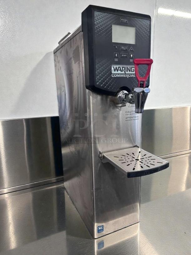 Waring Commercial WWB5G 5-Gallon Hot Water Boiler, stainless steel, 120V, fully tested, excellent condition, model WAR-M-HWB-0595.