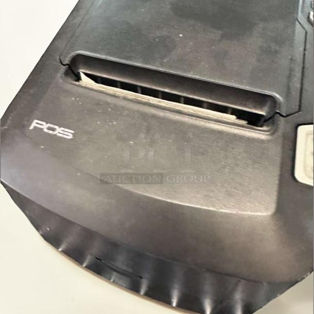 AlphaPOS Thermal Receipt Printer in high-grade condition, USB interface, fully tested and operational. Model POS-S-PRT-0599.