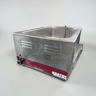 Kratos ENFW1204K food warmer, 12"x20", stainless steel, excellent condition, 120V, UL & NSF listed, fully operational.