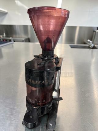 Astra Commercial Doser Grinder, top-tier condition, fully operational, heavy-duty café grinder, model AST-S-GRD-0608.