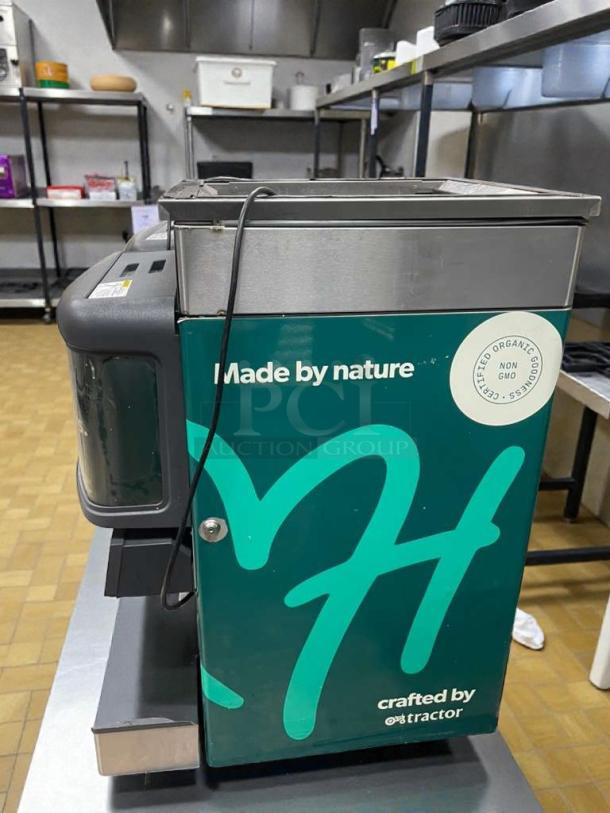 Flawless Tractor Beverage Co. juice dispenser, model TRC-M-JCE-0023, 115V, single-phase, non-GMO, fully tested, working.