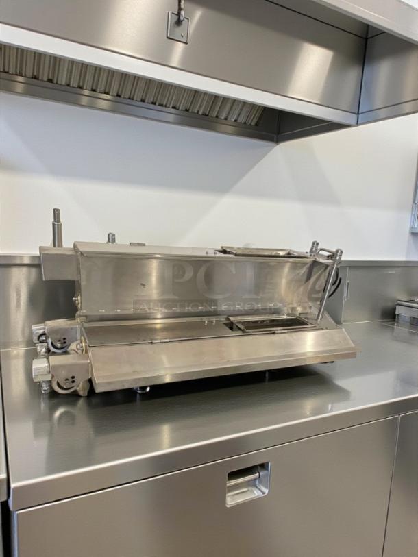 HARDT GR-224 commercial electric grill/toaster, 120V, single phase, stainless steel, excellent condition, fully tested.