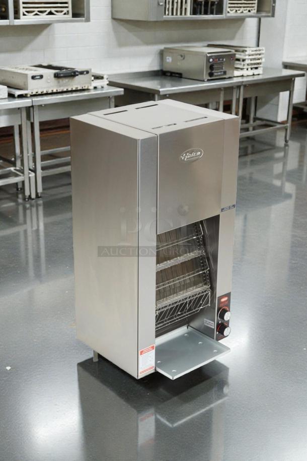 Hatco TK-1002 commercial salamander broiler in superior condition, 208V, single phase. Fully tested, stainless steel finish.
