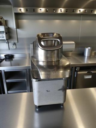 Electrolux TRS22NU commercial food processor, high-grade condition, stainless steel, 115V single phase, fully tested.