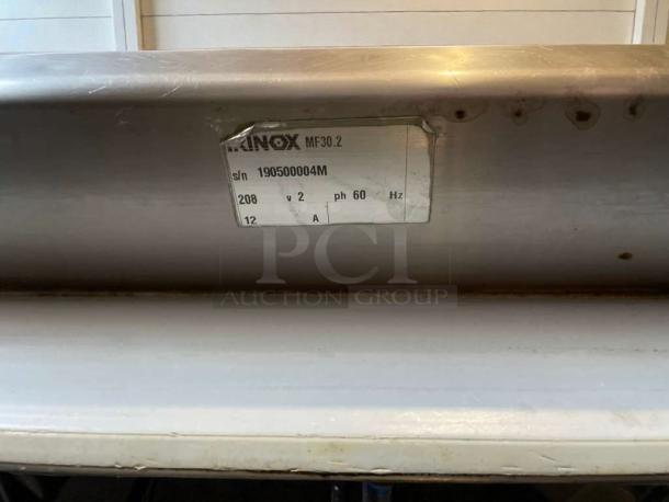 IRINOX MF30.2 commercial blast chiller/freezer, 208V/3 phase, fully tested, serial number 1905000004M, top-tier condition.