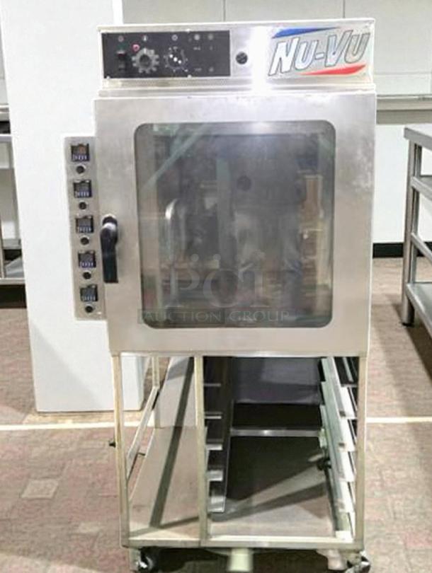 Nu-Vu RM-5T Electric Oven, 208V/3 Phase, stainless steel, excellent condition, ETL listed, fully tested, USA made.