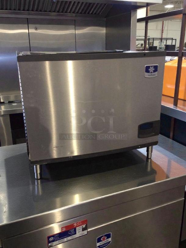 Manitowoc IY0504A-161 commercial ice maker in pristine condition. Stainless steel, 115V, single phase. Fully tested.