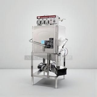 CMA Dishmachines Energy Mizer commercial door-type dishwasher, premium condition, UL & NSF certified, fully operational.