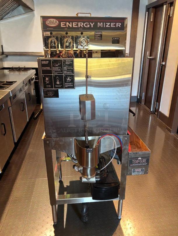 CMA Dishmachines Energy Mizer dishwasher, commercial door-type, premium condition, UL & NSF certified, fully tested.