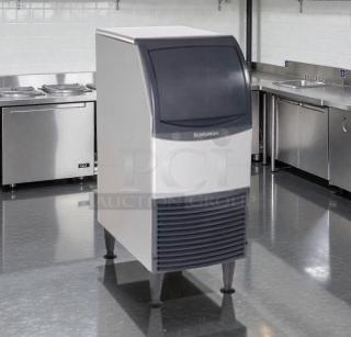Scotsman CU0715MA-1 ice machine, self-contained, air-cooled, UL listed, high-grade condition, tested, operational, 70 LB capacity.