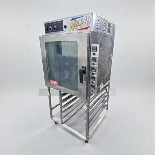 Nu-Vu RM-5T commercial rethermalization oven, 208V/3 Phase, stainless steel, ETL & NSF listed, premium condition, fully tested.