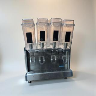 Crathco CS-4E/2D/3D-16 commercial cold beverage dispenser, 4 bowl, excellent condition, NSF & UL listed, fully tested.