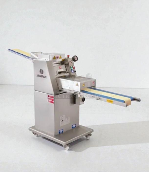 Minipan MINIGRISS commercial breadsticks shaper, stainless steel, fully operational, superior condition, model MIN-L-GRSS-0481.
