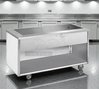 Immaculate Randell RAN IC-5S refrigerated serving counter, 115V/single phase, fully tested, excellent condition.