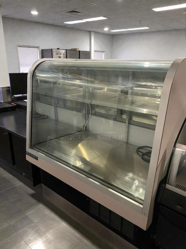 Immaculate Federal Industries ELPRSS3-BP refrigerated bakery display case, 120V, single-phase, tested, fully working.