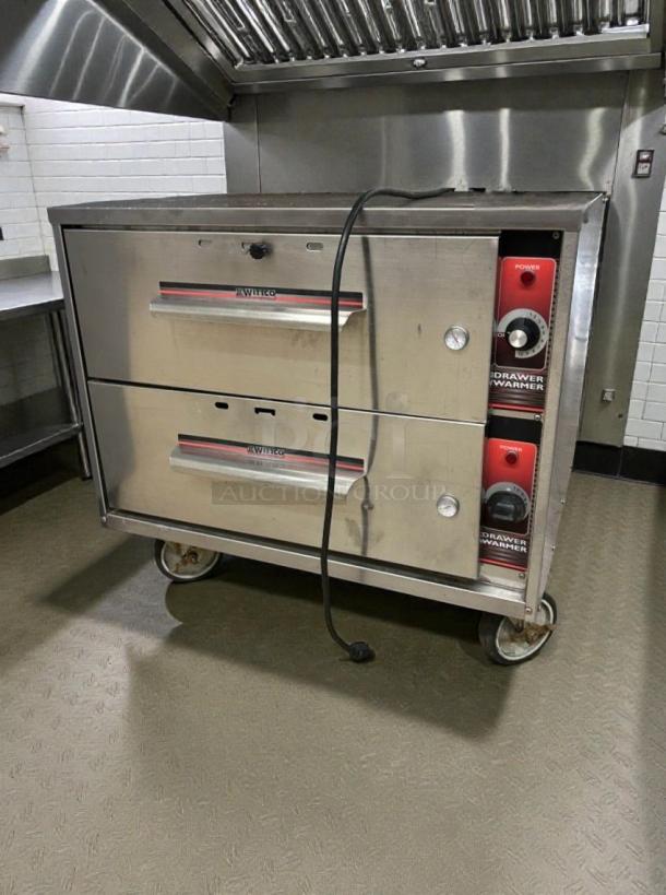 Pristine Wittco 200-2R-C commercial electric 2-drawer warmer, 120V, single phase, fully tested, excellent condition.