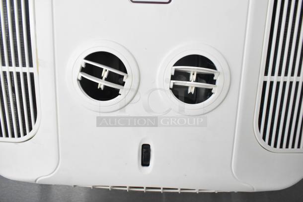 Vent detail of a 2021 Rock Solid Cargo 24' mobile kitchen trailer. Brand new condition for fast food service.