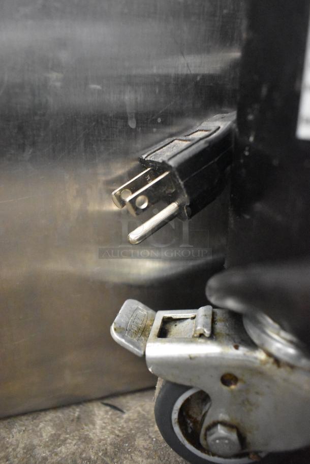 2019 Jun-Air 87R-4MN1-HSBHH stainless steel nitrogen generator with commercial casters, 120V, 1 phase plug shown.