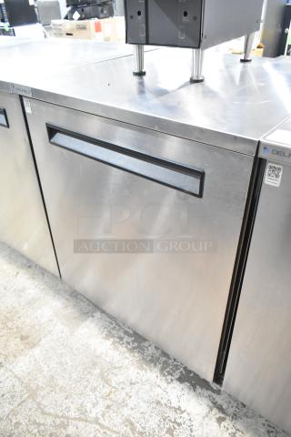 2019 Delfield 406P-STAR2 undercounter cooler, stainless steel, single door, 115V, 1 phase, excellent condition.