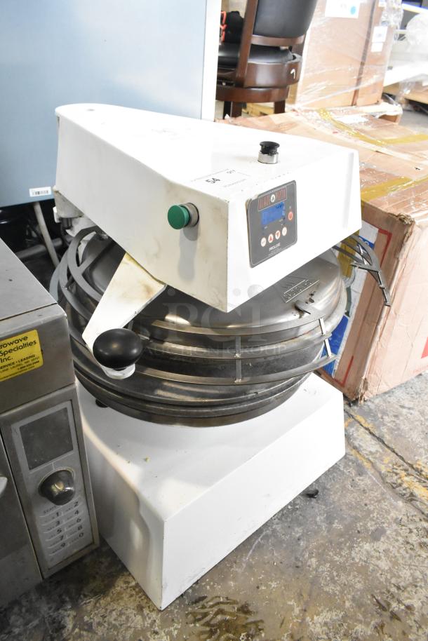 2021 Proluxe DP2350 Commercial Dough Press, countertop model, 208V, 1 phase, control panel visible, in good condition.