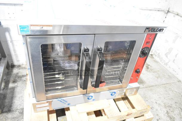 Brand new 2025 Vulcan VC5ED-11D1 convection oven; electric, full size, view-through doors, thermostatic controls. 208 Volts.