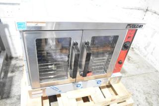 Brand new 2025 Vulcan VC5ED-11D1 convection oven; electric, full size, view-through doors, thermostatic controls. 208 Volts.