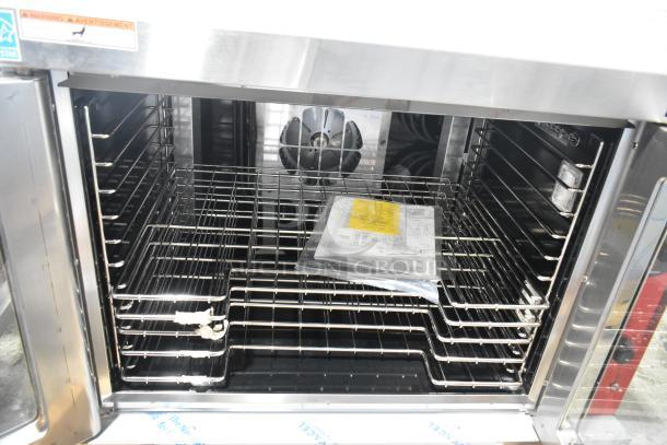 Brand new Vulcan VC5ED-11D1 commercial convection oven with view-through doors, thermostatic controls, 208V, scratch and dent.