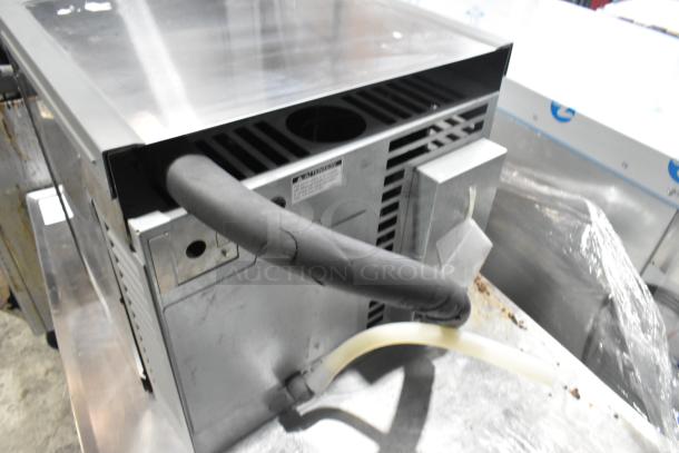 2019 Follett HCD710ABT Horizon Elite ice machine, 759 lb. capacity, air-cooled, visible tubing, metal casing, model label.