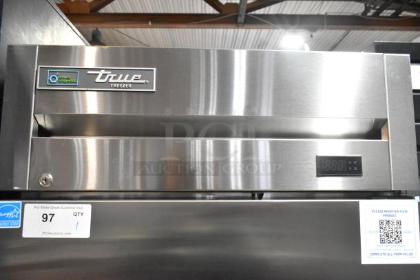 True T-19F-HC commercial single door reach-in freezer, stainless steel, Energy Star, 115V, 1 phase, digital display.