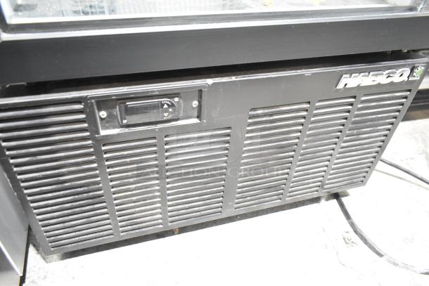 2019 Habco SE18HC single door reach-in cooler, 115 volts, 1 phase, commercial use, visible control panel and branding.