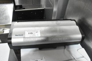 Rentokil 304856 Bug Zapper, 115 Volts, 1 Phase, silver and black, good condition, with visible auction label.