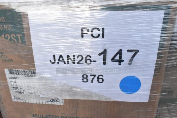 38 new scratch and dent items including takeout containers, knives, T-shirt bags, napkins. Marked "JAN26-147".