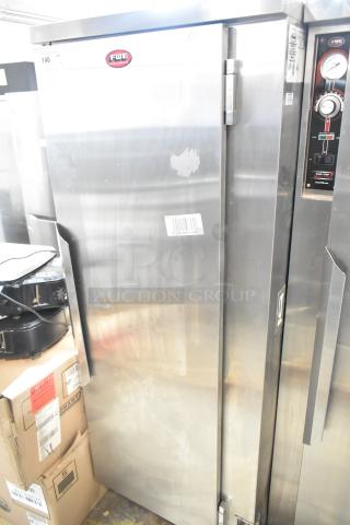 2024 FWE TS-1633-36P Heated Holding Cabinet, 120V, 1 Phase, stainless steel, with control panel and FWE logo.