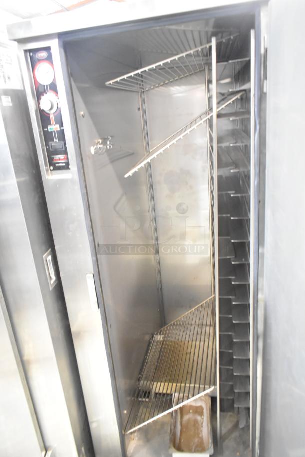 2024 FWE TS-1633-36P Commercial Heated Holding Cabinet, 120V, 1 Phase; interior rack system shown; good condition.