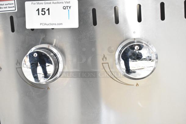 Brand new Backyard Pro 554LPG36 36" stainless steel liquid propane outdoor grill, scratch and dent model.