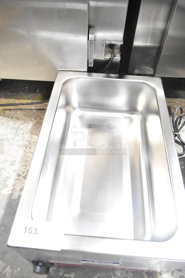 BRAND NEW Avantco 177W50CKR 12"x20" electric countertop food warmer, 2025 model, 120V, 1 phase, with minor scratches.