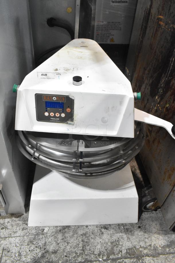 2021 Proluxe DP2350 commercial dough press, countertop model, 208V, 1 phase, with digital control panel, used condition.