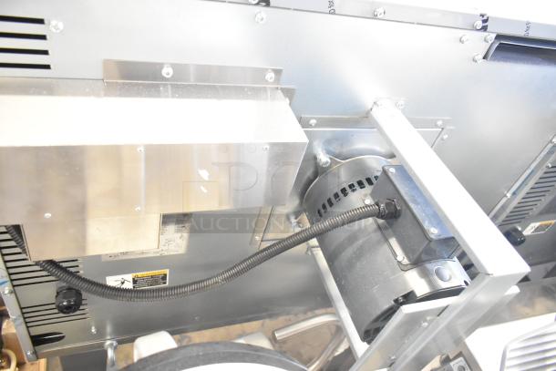 Rocket Cooking ENCVE-3-208 electric convection oven, 208V, 3-phase, with view-through doors; metallic finish.