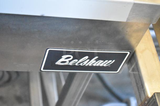 Brand new Belshaw H&I-4 Heat and Ice Glazing Station, scratch and dent, on commercial casters. 208-240V, 1 phase.