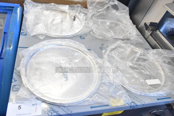 Brand new Belshaw H&I-4 Commercial Heat and Ice Glazing Station on casters, 208-240V, wrapped with protective plastic.