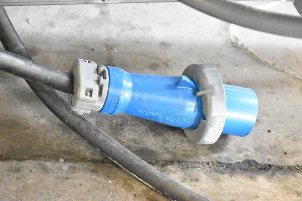 Belshaw Adamatic TG-50 Thermoglazing Station with Hubbell connector, stainless steel, on casters, 208V, 1 phase.