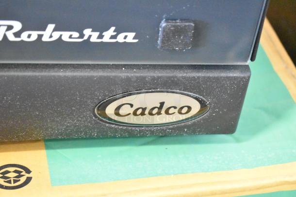 2024 Cadco Unox XAF003-US Roberta Metal Commercial Convection Oven, 120V, 1 Phase, Cadco logo visible.