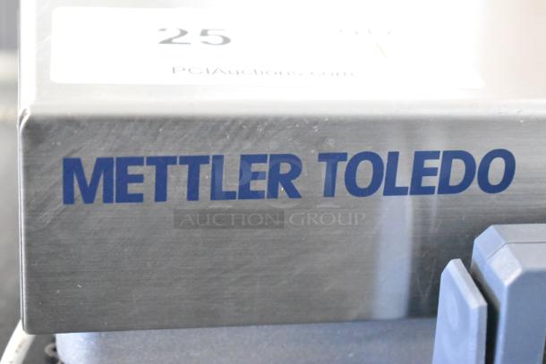 Mettler Toledo BC countertop scale with robust stainless steel finish, visible branding, appears in good condition.
