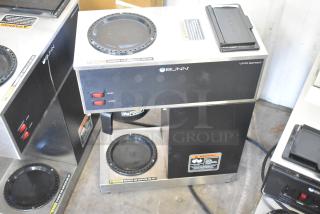 Bunn VPR countertop coffee machine, 2025 model, black and silver finish, with two warming plates, 120V, 1 phase, good condition.